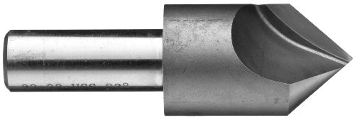Magafor 424 Série Cobalt Steel Aceling Catrocrete de extremidade única, acabamento não revestido, flauta única, 82