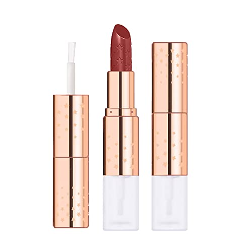 Lip Plumper Gloss que realmente funciona 5 estrelas Silky Lipstick Velvet Lip Makeup Lipstick para mulheres Longa Longa