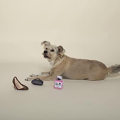 Conjunto de brinquedos para cães de cachorro de Fringe Studio, Paw-Shionista, conjunto de 3 peças, para cães pequenos
