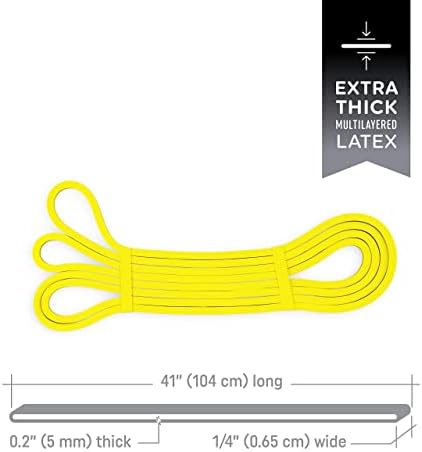 The X Bands Resistance Bands - Squat Bands - Booty Band - Pull Up Bands - Extra Strength Workout Bands - Bandas de resistência