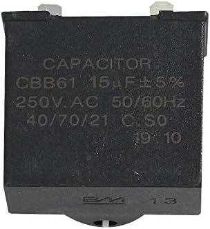 53044464438 Refrigerador Run Substituição do capacitor para Frigidaire FRS26RBCW3 Refrigerador - Compatível com 218909901