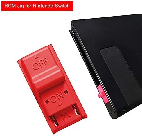 RCM JIG, RCM Clip Tool Conector curto para N-Switch Joycon Jig Jig Dongle para o modo de recuperação NS, usado para modificar o arquivo,