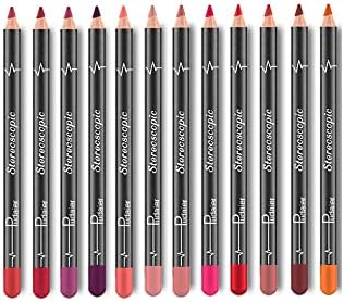 12 Cores Lápis Lápis Conjunto de lápis a água durar mais dura pigmentada lipliner lipliner de cor