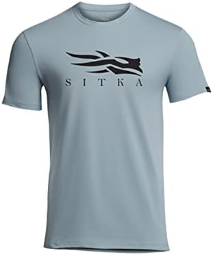 Sitka Gear Men Algodão Pima Manga curta Camise de ícone todos os dias