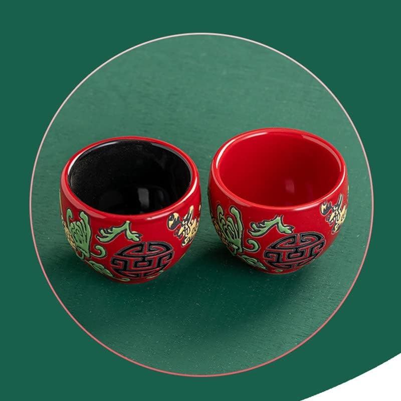 Conjunto de chá de cerâmica de Gretd e xícara de chá de chá de chá doméstico Teacups Teaware Drinkware chinês One e quatro xícaras