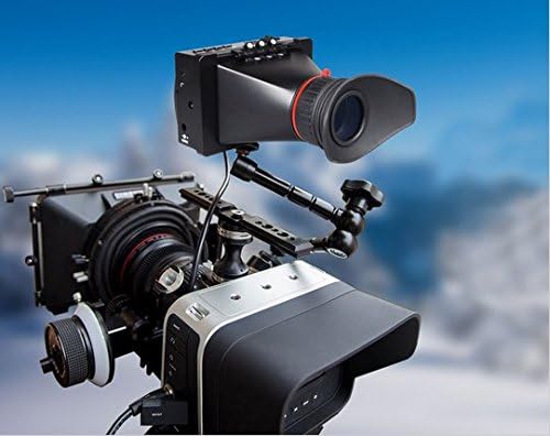 GOWE 3,5 Viewfinder SDI Electronic LCD DSLR Visualizador de câmera para Canon Nikon BMCC BMPCC BMPC Cinema e transmissão