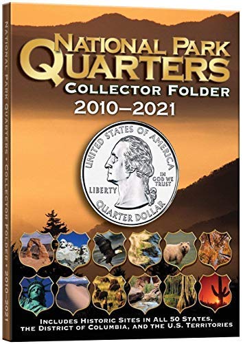 2010 Philadelphia - 2020 National Park Quarters Inclui titular de exibição não circulado