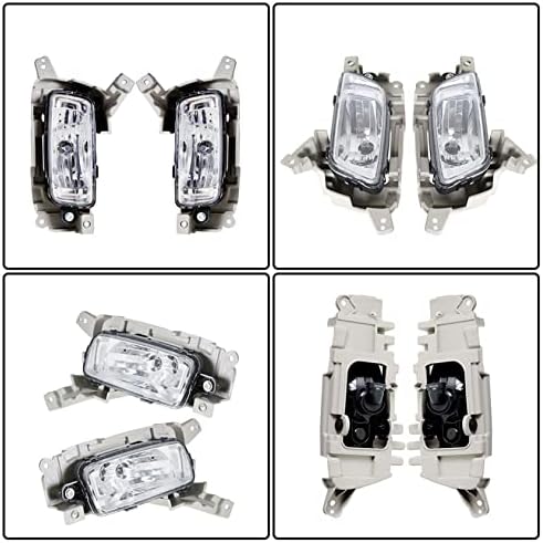 Antuko 2-Pack Front Driving Fog Light Compunda com lâmpadas Substituição do conjunto de bulbos para 2014-2015 Sorento