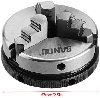 Self Centering Taige Chuck para Woodworking 3 Jaw Manual Chuck 63mm