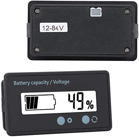 Monitor de bateria, indicador de status da bateria do testador da bateria do testador de bateria com switch para 12 84V