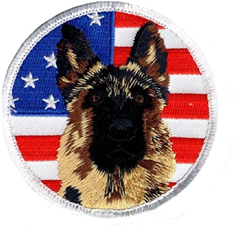 American Sheepdog K-9 Police Hook Patch [3 polegadas]