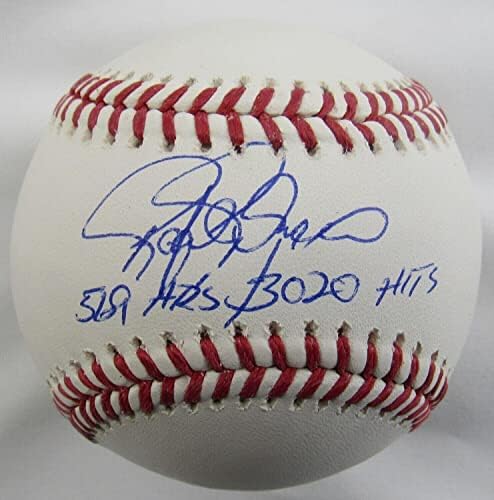 Rafael Palmeiro assinou autograph Autograph Rawlings Baseball JSA COA - Bolalls autografados