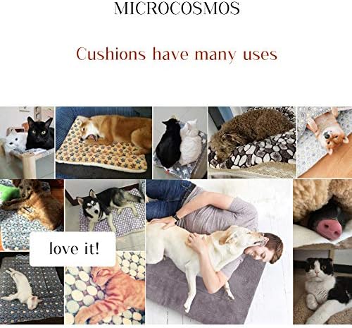 Microcosmos Ultra Soft Pet Sleeping Bed Bed Mat & Pad; Capa de sofá para cães; Tapete de caixa; Máquina lavável; Perfeito