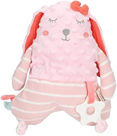Clanta de segurança infantil, cobertor de segurança de bebê suave e suave Baby Snuggle Toy Songencing Doll por mais de 0 anos de