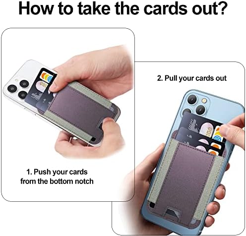 Porta de carteira de carteira magnética para iPhone da Apple com MagSafe, carteira para iPhone 14/13/21 Série, carteira