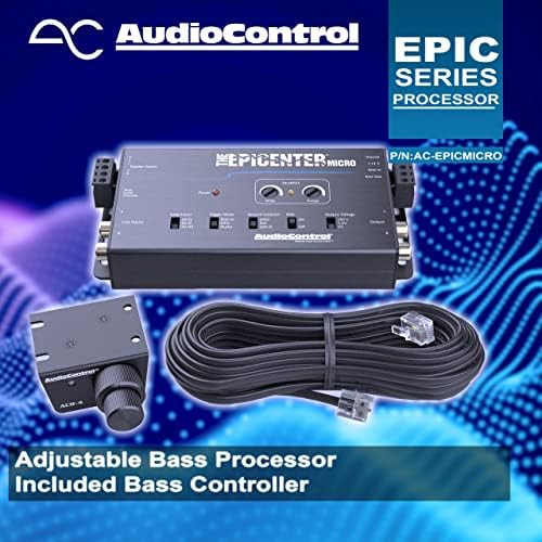 Audiocontrole O Epicenter Micro Bass Restoration Processador e Conversor de saída de linha