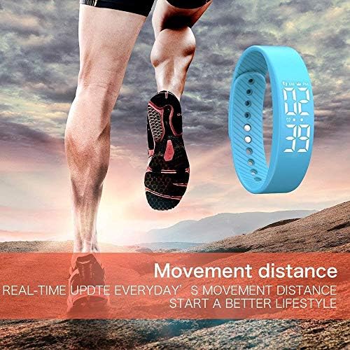 GPPZM Smart Bracelet Watch Sports Sports Activity Tracker Pedômetros Longo Exibição de espera Passos Distância Calorias
