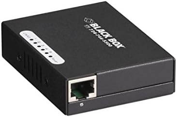 Chave de caixa preta - 10/100 Mbps RJ45, alimentado USB
