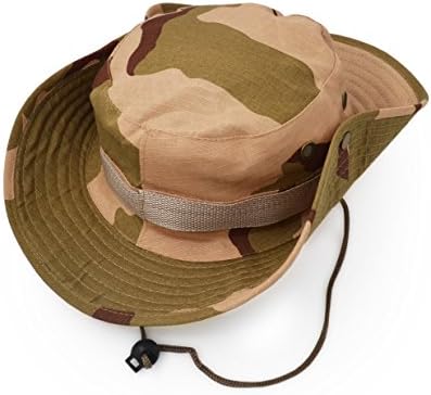 Chapéu de proteção ao ar livre, larga largo, clássico de combate ao exército da selva de arbustos do exército para