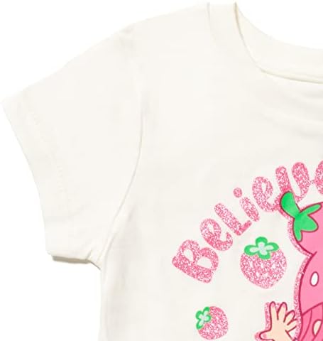 Strawberry Shortcake Girls 2 Pack Peplum Graphic T-shirts