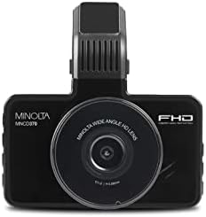 Minolta MNCD370 1080P CORMcorder de carro com monitor LCD de 3,0