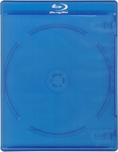 Casos azuis de Blu -ray - 1 caixa de DVD de capacidade de disco - 12 mm de espessura - brbr12bl