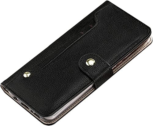 Caixa da carteira de iotp para iPhone 14 Pro Max, suporte de cartão de couro genuíno premium Magnetic Folio Stand Flip Case Chefe