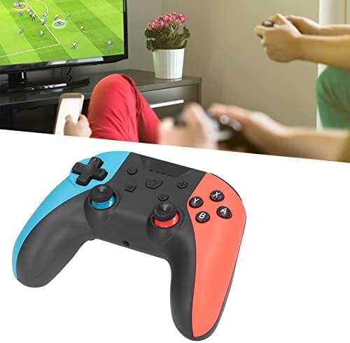 Controlador sem fio Ashata para Switch PC, Bluetooth Wireless Controller com Motor Motor Vibração, Remote Joystick Gamepad,