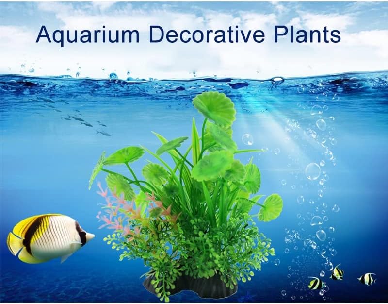 N/A Aquário Decoração Artificial Plantas Simulação Água Ernando Ornamento Tanque de Peixes Planta Água Medicina Decoração de Grass