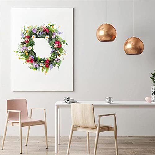 Jahh Artificial Eucalyptus Groches penduradas Garland com flores múltiplas pequenas decoração floral para photo de jardim da fazenda