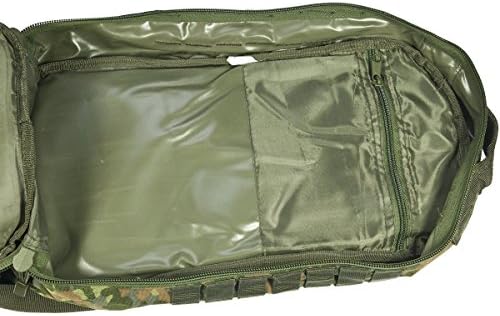 MIL-TEC Patrulha do Exército Militar Molle Assault Pack Tactical Combat Rucksack Backpack Bag 20l Flecktarn Camo