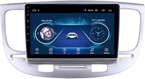 Android 9.1 Rádio estéreo Auto Player para K.Ia Rio 2005-2011, 9 polegadas HD 1024 * 600 Navegação de tela sensível
