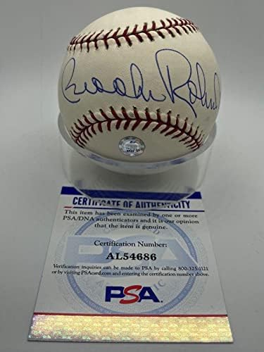 Brooks Robinson Baltimore Orioles assinou autógrafo OMLB Baseball PSA DNA *86 - Bolalls autografados