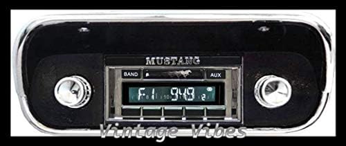 1967-1973 Ford Mustang AutoSound USA-230 AM/FM Rádio Estéreo 200 Watts