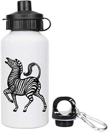 Azeeda 400ml 'Zebra' Kids Reutilable Water / Drinks Bottle