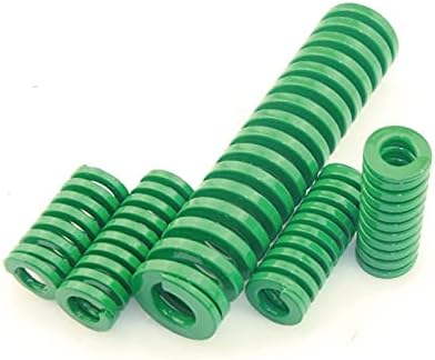 As molas de compressão são adequadas para a maioria dos reparos I 1PCS Mold Compression Spring Diâmetro externo Diâmetro interno de 16 mm de 8 mm de estampagem verde de serviço pesado, usado para hardware