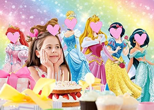 Dost Princess Tema Photography Beddrop Princess Girl Dream Birthday Party Decoration Fantasy Princess Birthday Banner