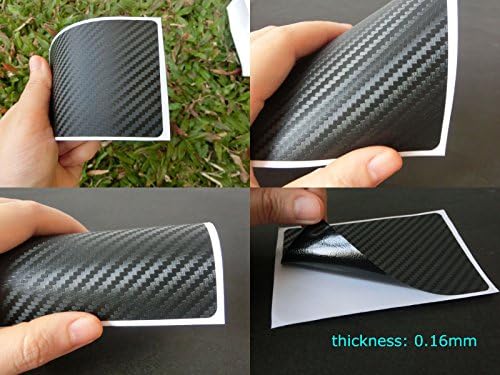 5 pacotes de 5 pacote preto Carbonn Fibra de touchpad personalizada Touchpad Protetor de pele para HP Pavilion Envy 15