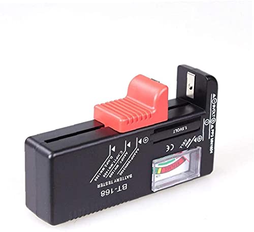 Verificador de bateria do testador de bateria para baterias pequenas botões de botão, prática e atraente