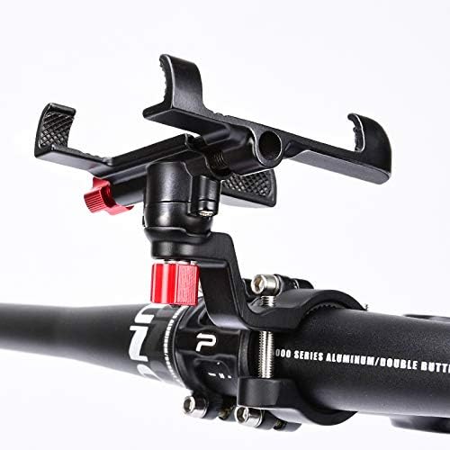 Ciclogue de bicicleta de bicicleta celular suporte de montagem 360 ° Rotativo Rotativo Brudilhe