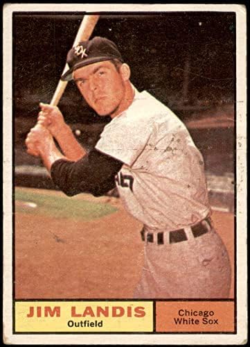 1961 Topps # 271 Jim Landis Chicago White Sox GD+ White Sox