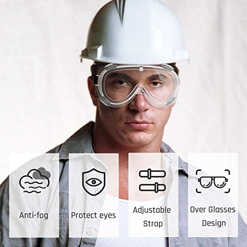 Óculos de segurança de troca, óculos de criação de óculos de segurança com óculos protetores de proteção contra lentes