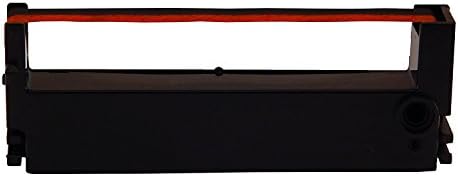 Acroprint 39-0127-000 Fita de reposição para o gravador de tempo ATR120, relógio de tempo preto/vermelho