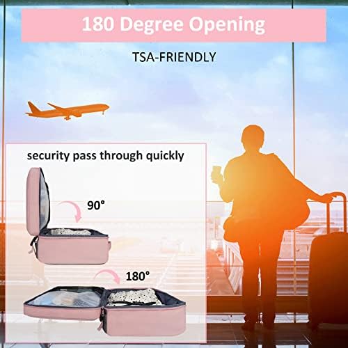 Mochila de viagem para mulheres, continue mochila com a bolsa de porta e sapatos de carregamento USB, TSA 15.6inch Laptop