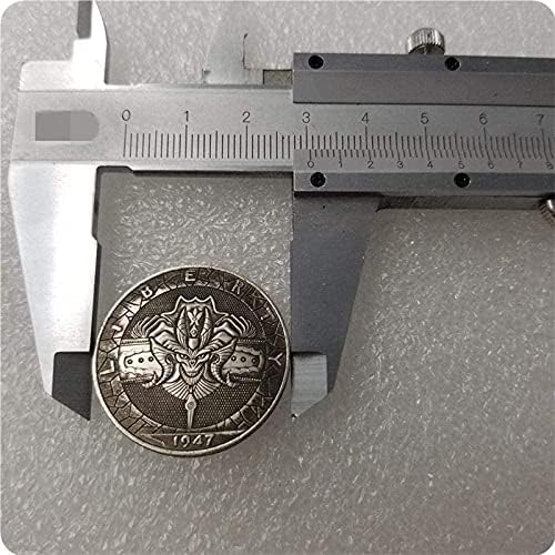 Antigo Handicraft Wanderer Silver Plated Coin 1947 Cópia Coin Comemorativa Coin Coin 752