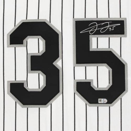 Frank Thomas Chicago White Sox autografou White Mitchell e Ness Authentic Jersey - Jerseys autografadas da MLB