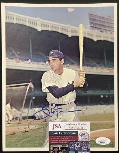 Joe Pepitone Photo 8x10 Baseball New York Yankees Cubs Autograph JSA 1 - Fotos autografadas da MLB