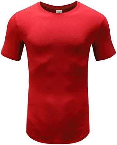 Personalidade masculina de roupas esportivas masculino de outono de outono de manga curta camiseta de camiseta de top top