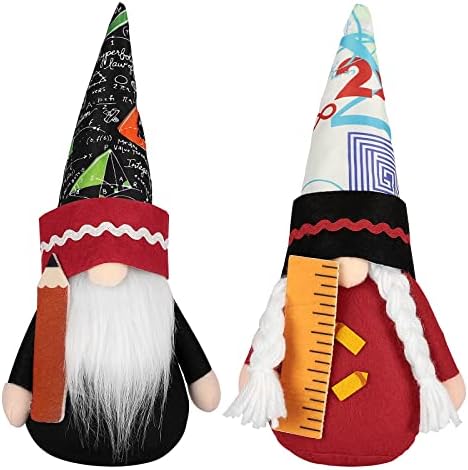 AMETER 2PCS GNOMES GNOMES DE PLUSH Decorações de festa 2022 Decorações suecas de elfos de elfos de elfos de elfos de elfo sueco para a cerimônia de formatura e decoração de mesa de aula…