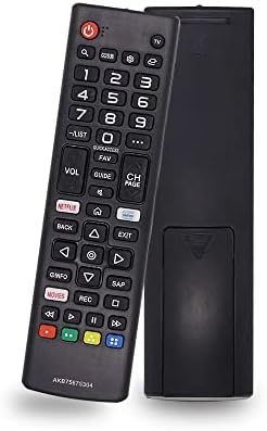 Replacemnte remoto universal para controle remoto de TV LG para todos os LG Smart TV LCD LED 3D HDTV - Nenhuma configuração necessária